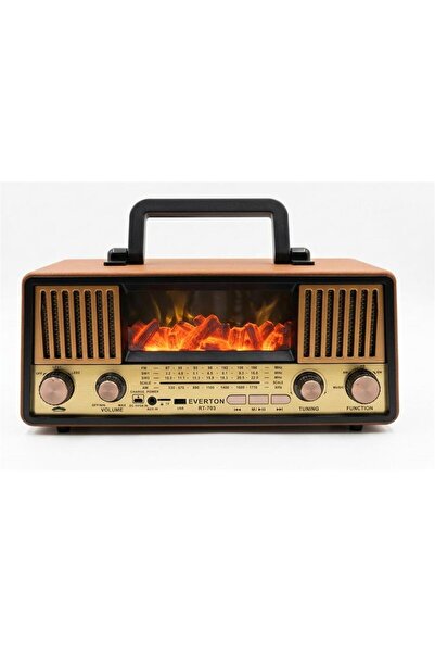 ELBA Everton Rt-703 Bluetooth Fm-Usb-Tf-Aux Şarjlı Nostaljik Radyo