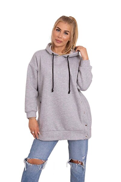 Kesi Hanorac izolat cu capse, gri