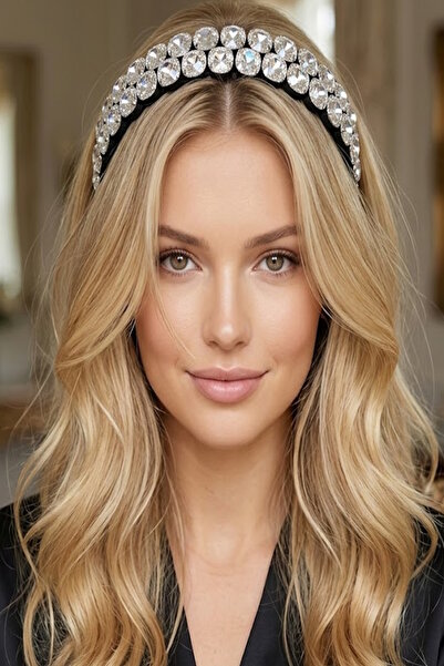 CAŞ DEKORASYON Bela boja Sa kamenčićima kruna