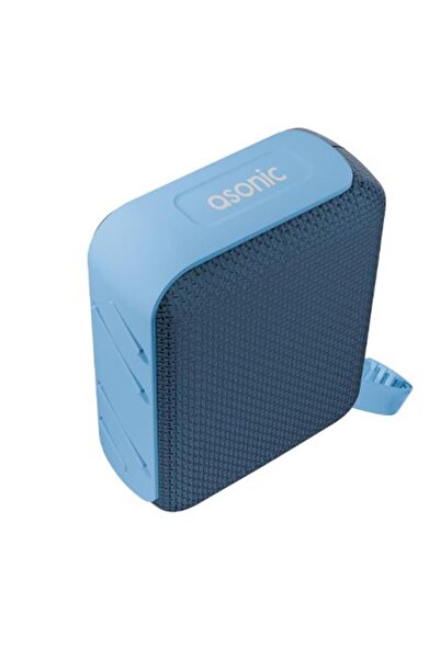 Asonic AS-03 Mavi USB-TF-TWS-Bluetooth Destekli 5W 1200mAh Type-C Speaker