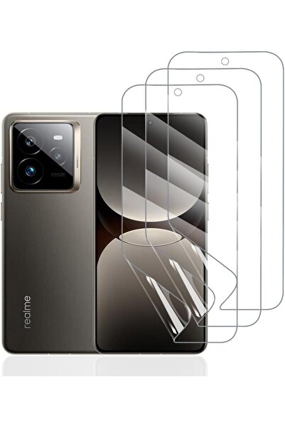 aheaks واقي شاشة جيلاتيني رقيق يغطي الشاشة بالكامل من Realme Gt 7 Pro - مقطوع...