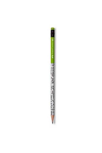 Besay Toys Caligraphy Pencil with Eraser-Green