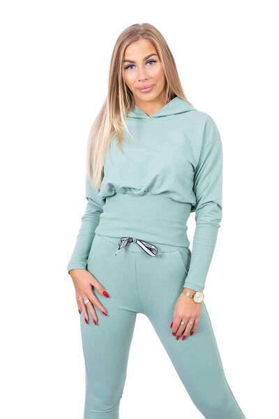 Kesi Set cu manșete late, mentă închisă