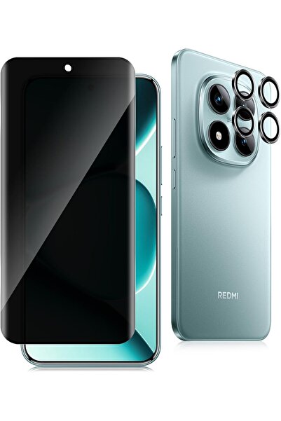 aheaks واقي شاشة ريدمي نوت 15 برو بلس 5G/برو+ 5G من الجيلاتين النحيف ذو التغط...