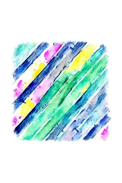 OEM Autocolant decorativ, abstract, multicolor, 55 cm