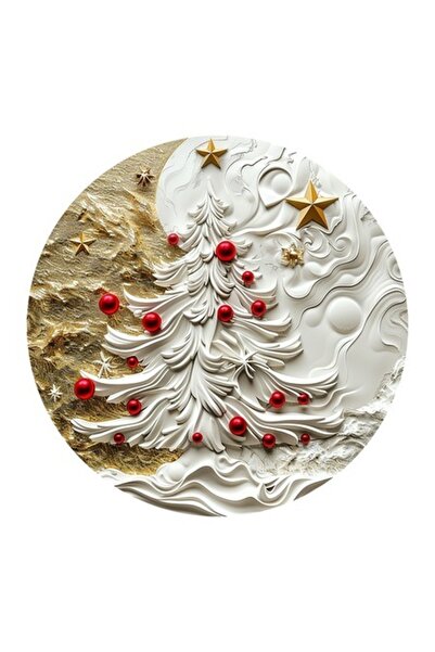 OEM Autocolant decorativ, Crăciun, Brad, Multicolor