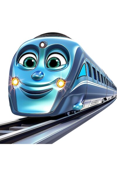 OEM Autocolant decorativ, Tren, 63 cm