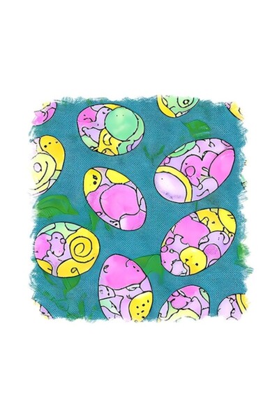 OEM Autocolant decorativ, ouă, roz, 55 cm