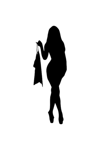 OEM Car Sticker, Woman, 30 cm