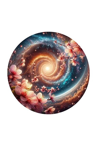 OEM Autocolant decorativ, floare de cireș, multicolor