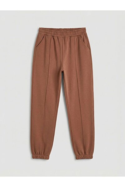 LC Waikiki Girls' Jogger Sweatpants with Elastic Waist