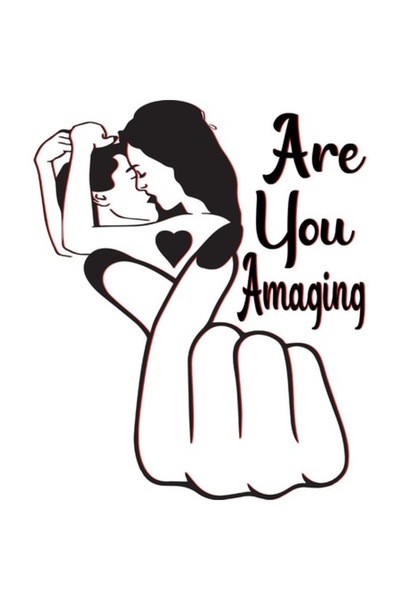 OEM Autocolant decorativ, Ești uimitor, Negru