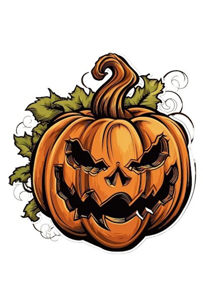 OEM Autocolant auto cu dovleac de Halloween