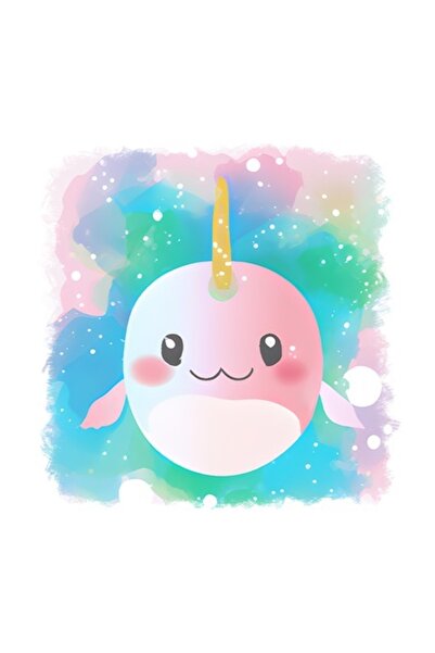 OEM Διακοσμητικό αυτοκόλλητο, Φάλαινα, Ροζ, 55 εκ.