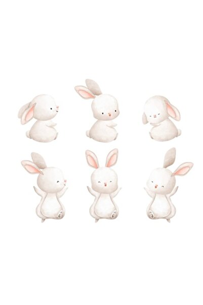 OEM Decorative Sticker, Bunnies
