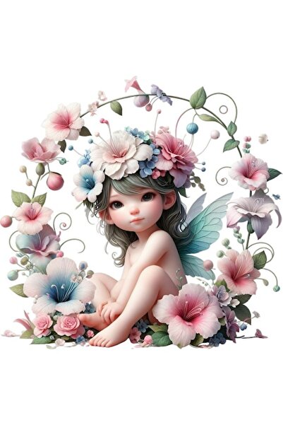 OEM Autocolant decorativ, Zână, Roz