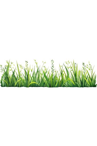 OEM Decorative Sticker, Grass, Green, 90 cm