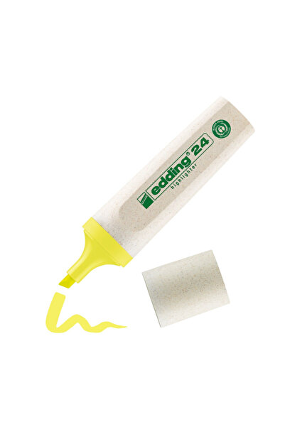 Edding Set 40 bucati Evidentiatoare, 4 Culori x 10 buc (Galben, Roz, Verde, Portocaliu), Reincarcabile