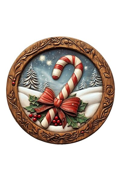 OEM Autocolant decorativ, Crăciun, acadea, multicolor