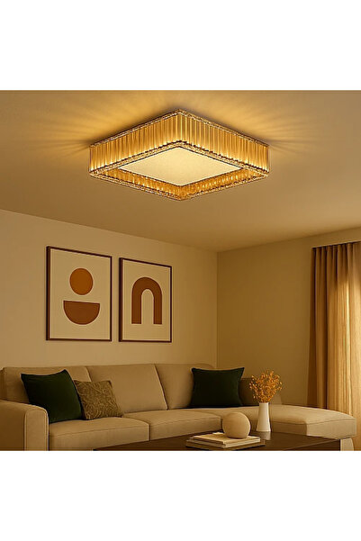 qwell Modern silver chandelier with 3 lights, 600*600, 95 watts