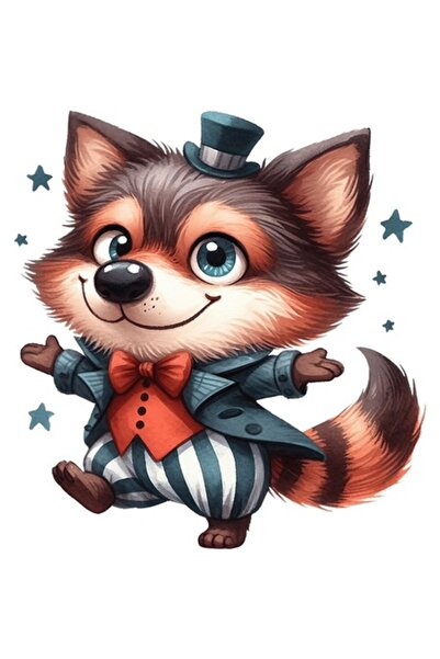 OEM Autocolant decorativ, raton, maro