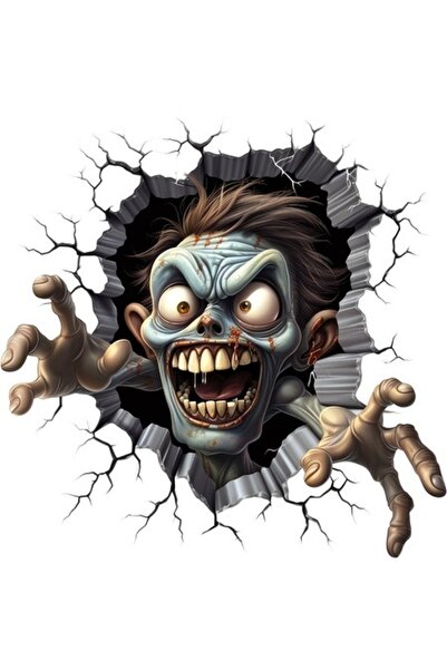 OEM Autocolant decorativ, Halloween, gri