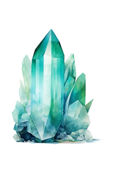 OEM Autocolant decorativ, cristal, turcoaz