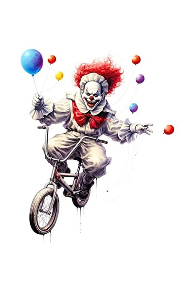 OEM Autocolant auto, Clovn, 30 cm