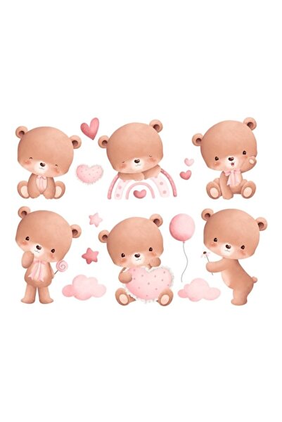 OEM Autocolant decorativ cu ursuleți drăguți