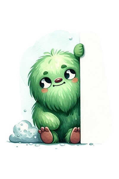 OEM Сладък декоративен стикер за чудовище