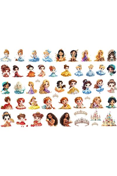 OEM Διακοσμητικό αυτοκόλλητο, Πριγκίπισσες