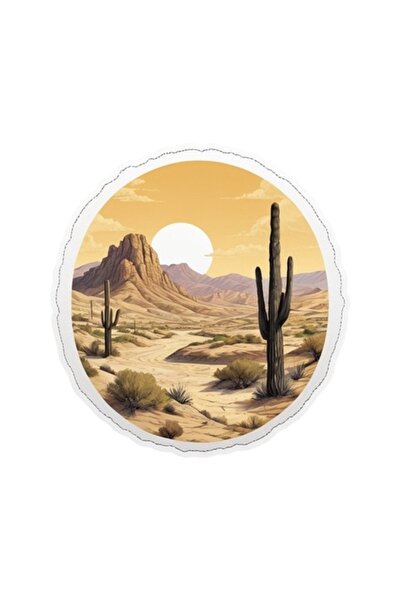 OEM Decorative Sticker, Desert, Yellow