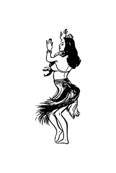 OEM Car Sticker, Woman, 30 cm