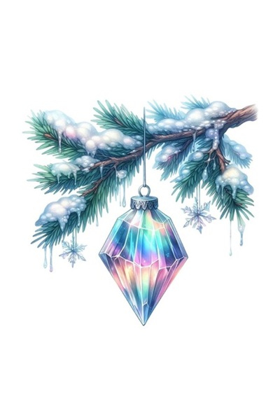 OEM Autocolant decorativ, Crăciun, Glob, Multicolor