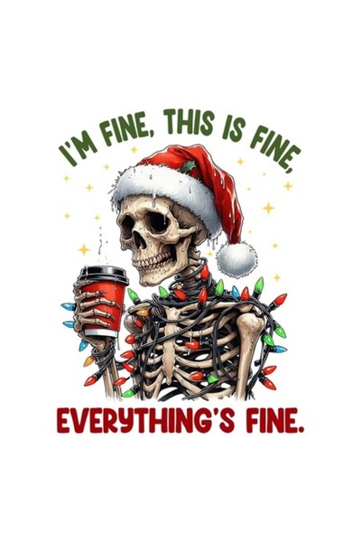 OEM Διακοσμητικό αυτοκόλλητο, Χριστούγεννα, Τάρανδος, Πολύχρωμο