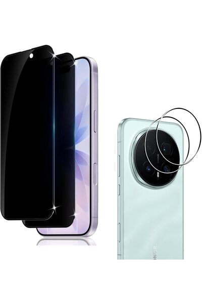 aheaks واقي شاشة نانو جوست من فيفو X300 برو، زجاج نانو وحماية للكاميرا هدية