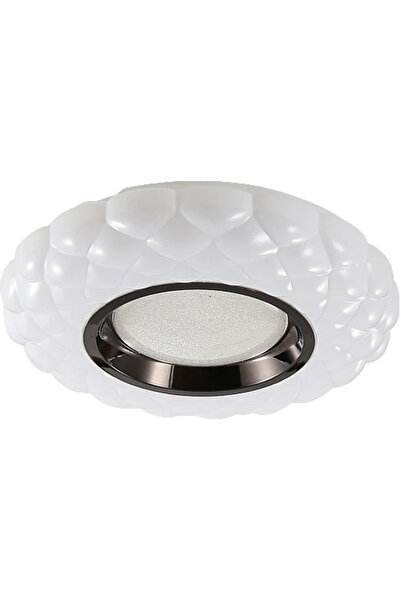 qwell Black LED light with 3 lights, 40cm round size, 42 watts