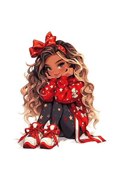 OEM Autocolant decorativ, Prințesă, Roșu