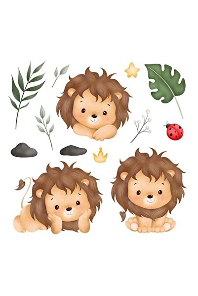 OEM Διακοσμητικό αυτοκόλλητο, λιοντάρι ζώο