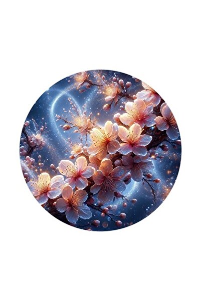 OEM Autocolant decorativ, floare de cireș, multicolor