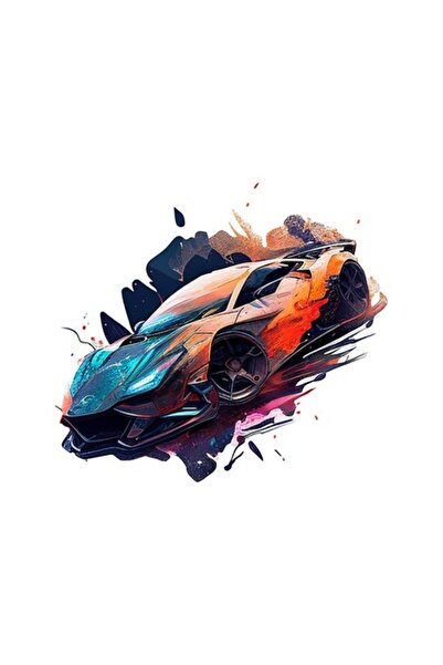 OEM Autocolant decorativ mașină, multicolor, 61 cm