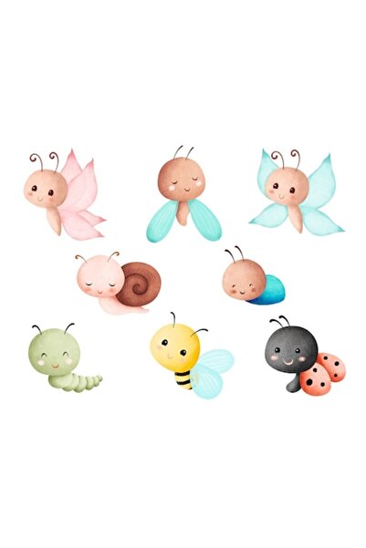 OEM Decorative Sticker, Butterflies, Bee