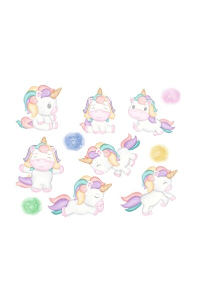 OEM Διακοσμητικό αυτοκόλλητο μονόκερου