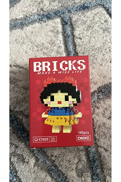 B&B Casee Kırmızı Taçlı Kız Bricks Lego