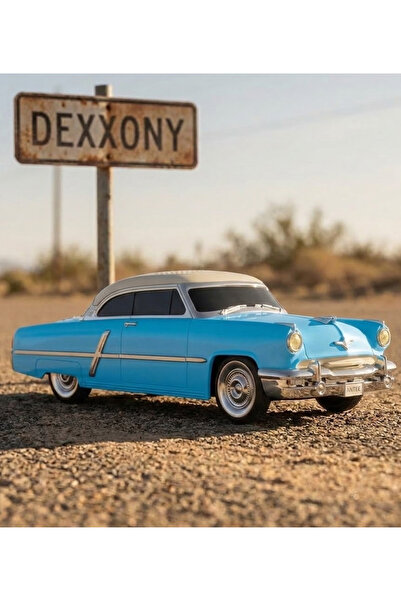 Dexxony Nostaljik Klasik Araba Tasarımlı Bluetooth Hoparlör FM Radyolu Işıklı...