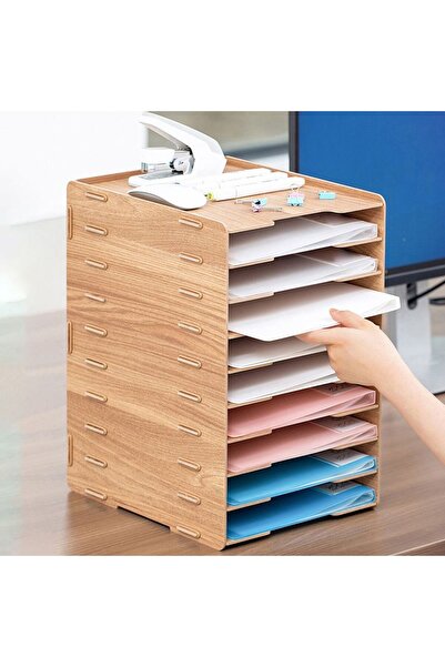 ilay منظم عمودي لسطح المكتب مكون من 10 أقسام