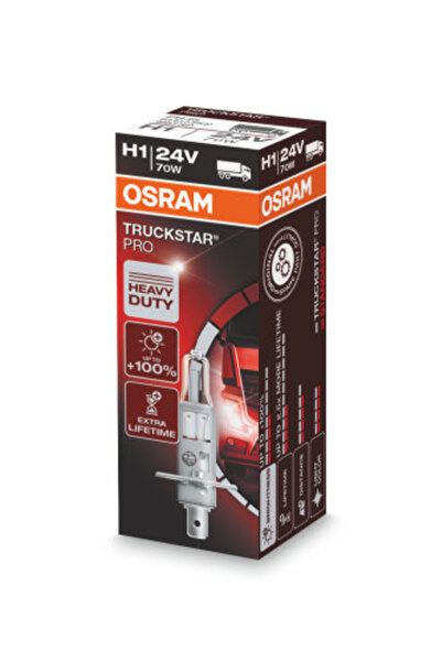 Osram Bec auto cu halogen TruckStar PRO H1 70W 24V