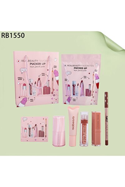 real beauty Real Beauty's best-selling new 5-piece lip and cheek set