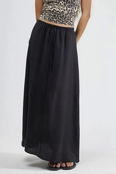 Hiccup Busem High Waist A-Line Maxi Skirt