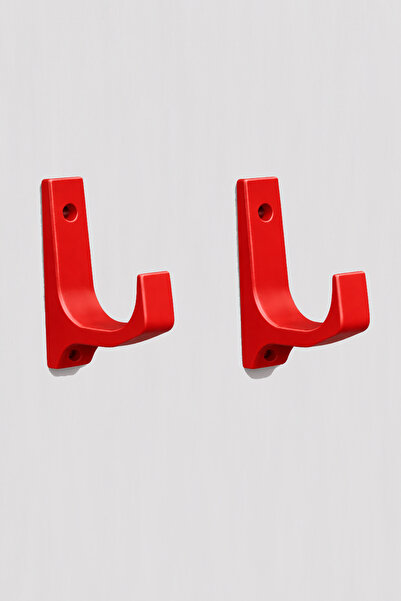 Artivo Red 2-Piece Gun Holder, Kata Na, Item Wall Hanging Bracket